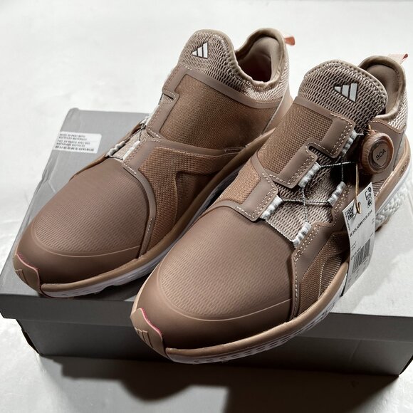 Adidas Solarmotion BOA Golf Spikeless Shoes Womens 10 New White Wonder Quartz - Picture 1 of 15